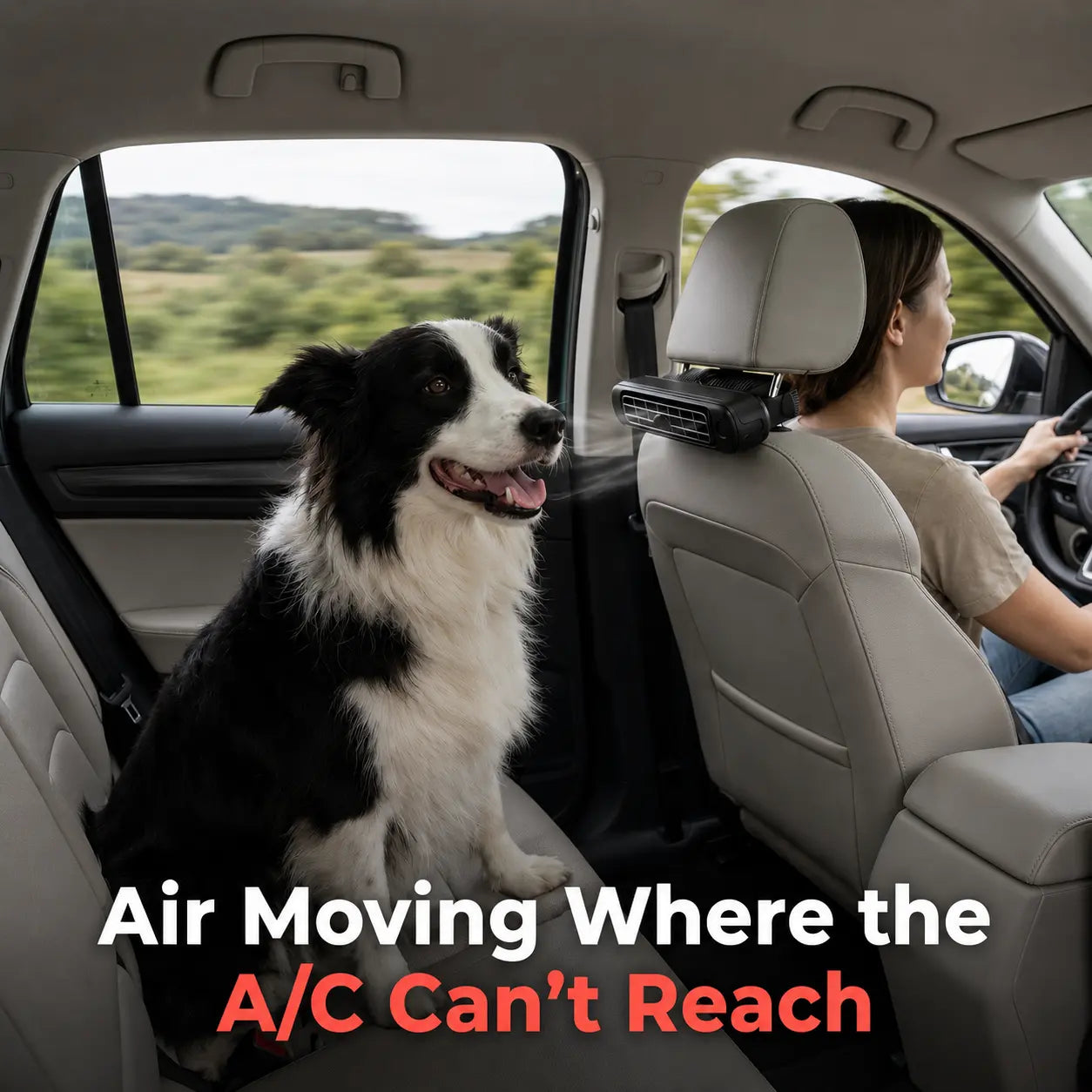 Full BackSeat Cooling Set