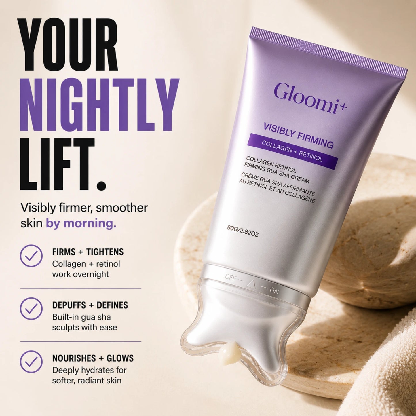 Gloomi+ Guasha Cream