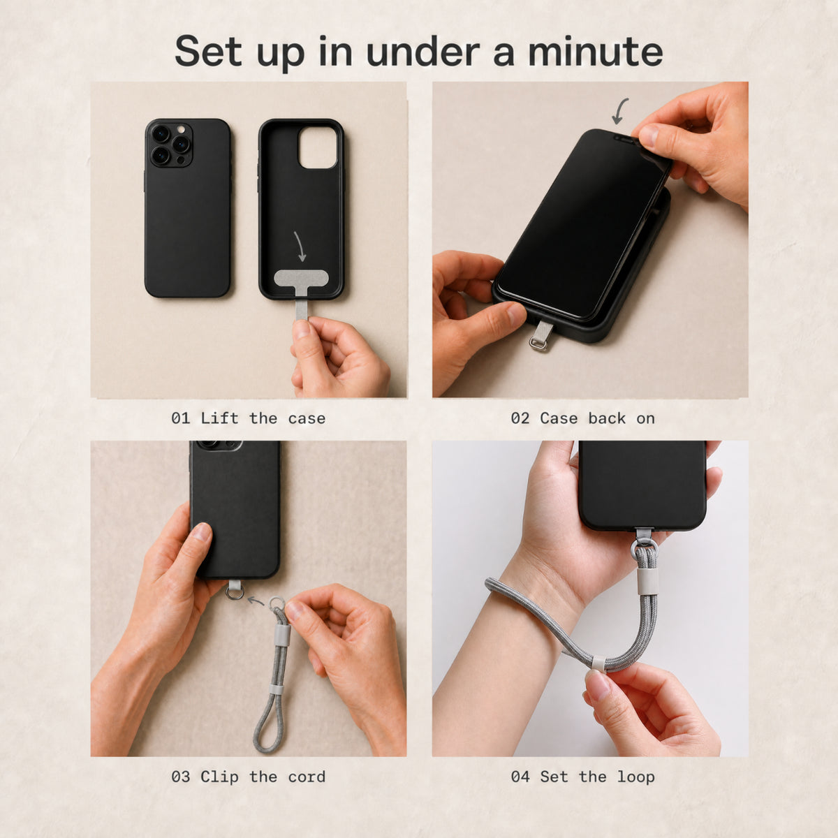 Gloomi Phone Wrist Strap